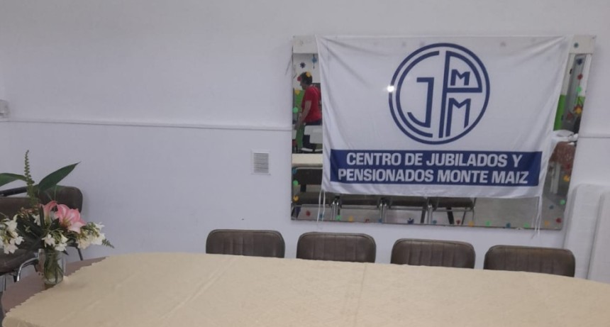 PINTARON DEPENDENCIAS DEL CENTRO DE JUBILADOS