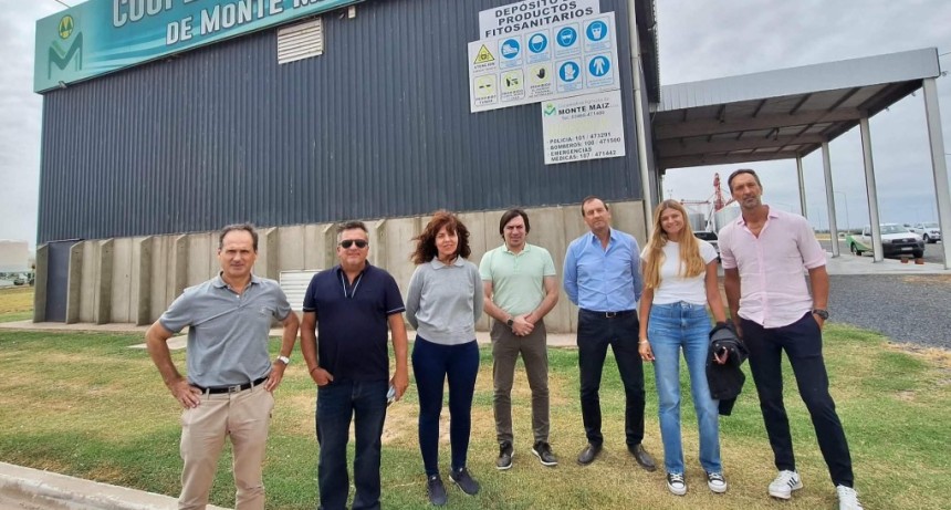 EL PRESIDENTE DE CONINAGRO ESTUVO EN LA COOPERATIVA