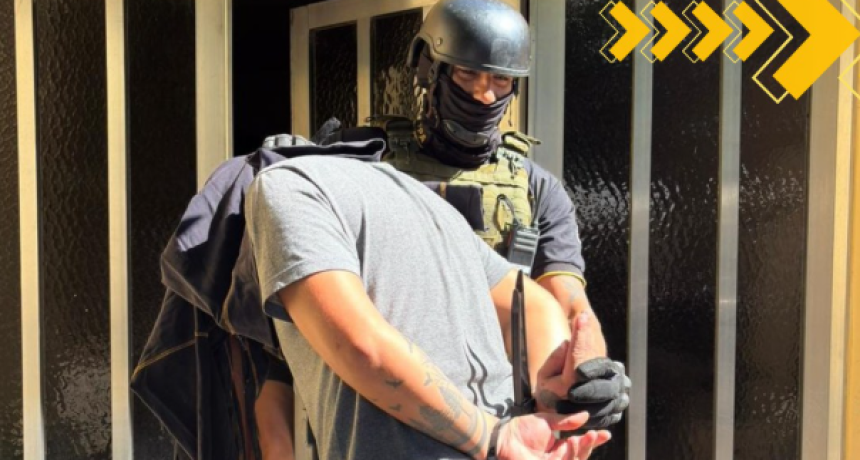 MONTE MAÍZ: DOS ALLANAMIENTOS Y UN DETENIDO