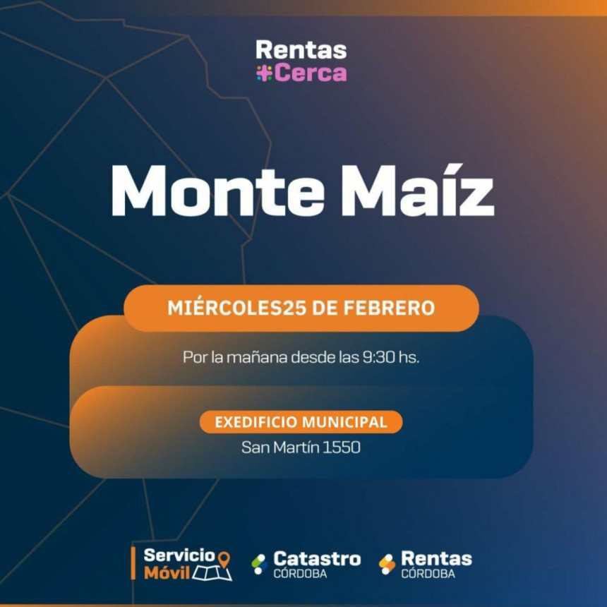 OPERATIVO DE RENTAS EN MONTE MAÍZ