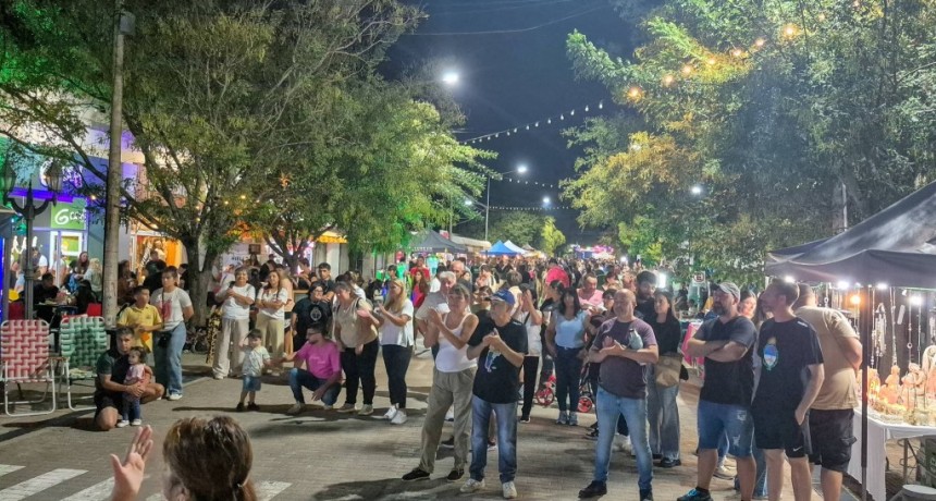 BALANCE POSITIVO DEL EVENTO EN LA PEATONAL