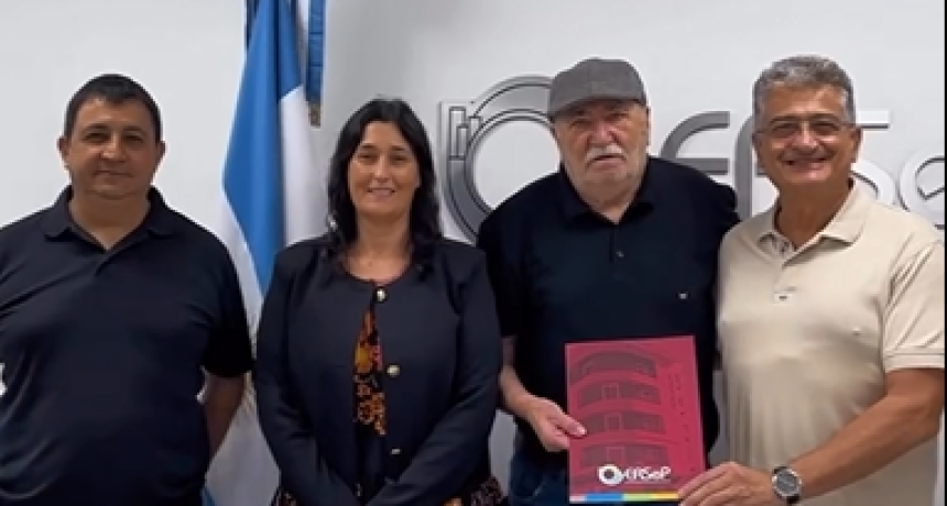 MONTE MA&Iacute;Z FIRM&Oacute; CONVENIO CON EL ERSEP