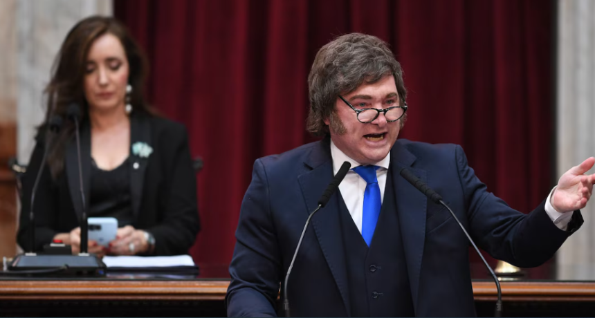 ORATORIA DE MILEI NO OBEDECE A REGLAS DE DISCIPLINA