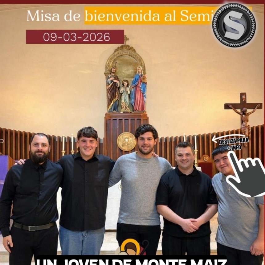 MONTEMAICINO INGRES&Oacute; AL SEMINARIO DE R&Iacute;O CUARTO