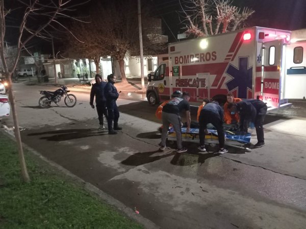 ACCIDENTE DE TR&Aacute;NSITO ENTRE MOTO Y BICI